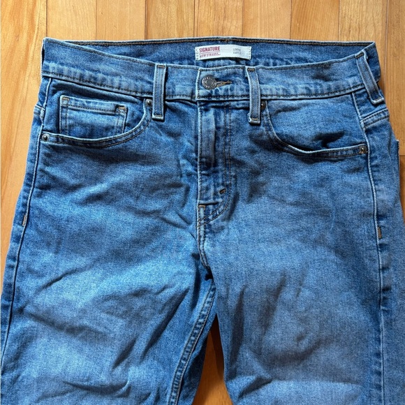 Classic Blue Denim Jeans Loose Fit - Picture 2 of 6